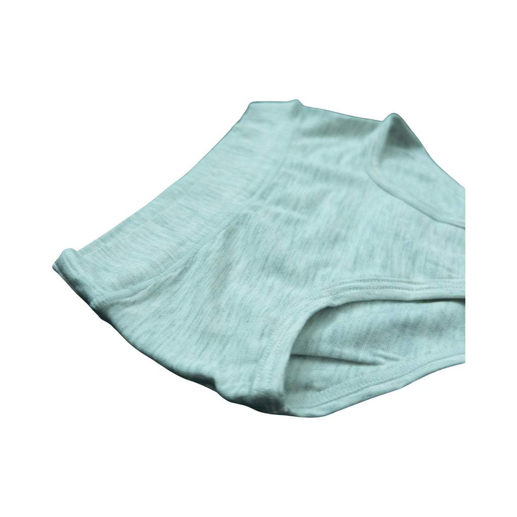 The self-fabric leg binding on Primal Play undies
